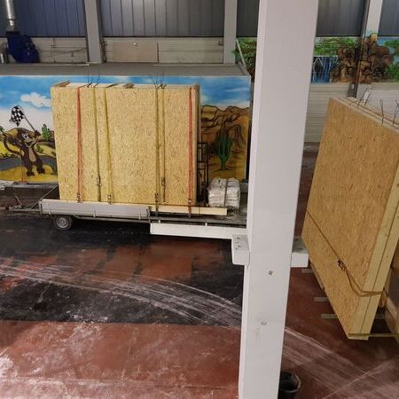 Holzrahmenbau, OSB, vorgefertigte Wände