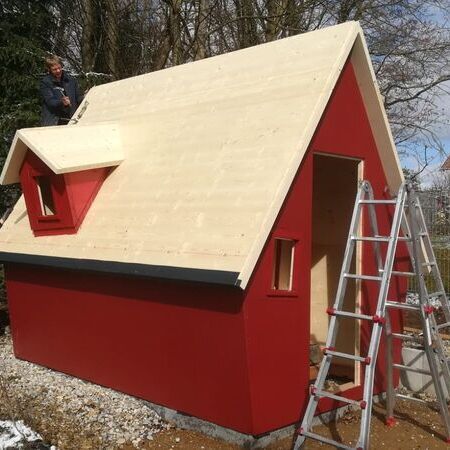 Hexenhaus Gartensauna