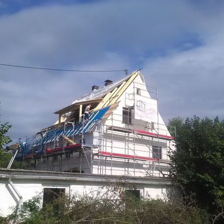 Dachgaube Aufdoppelung