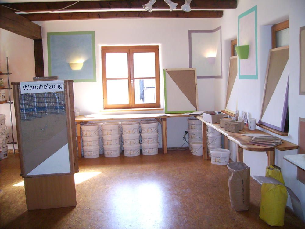 Ausstellung Lehmputz Lehmfarbe